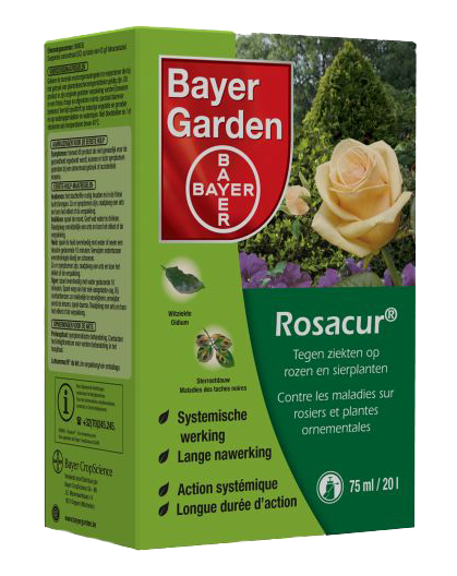 Rosacur tegen ziekten op rozen en planten 200ml