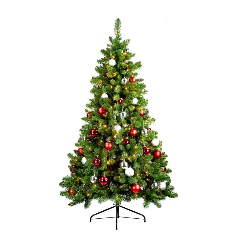 Versierde kunstkerstboom Allin S 150 cm