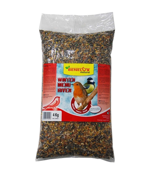 Winter strooivoer tuinvogels 4 kg