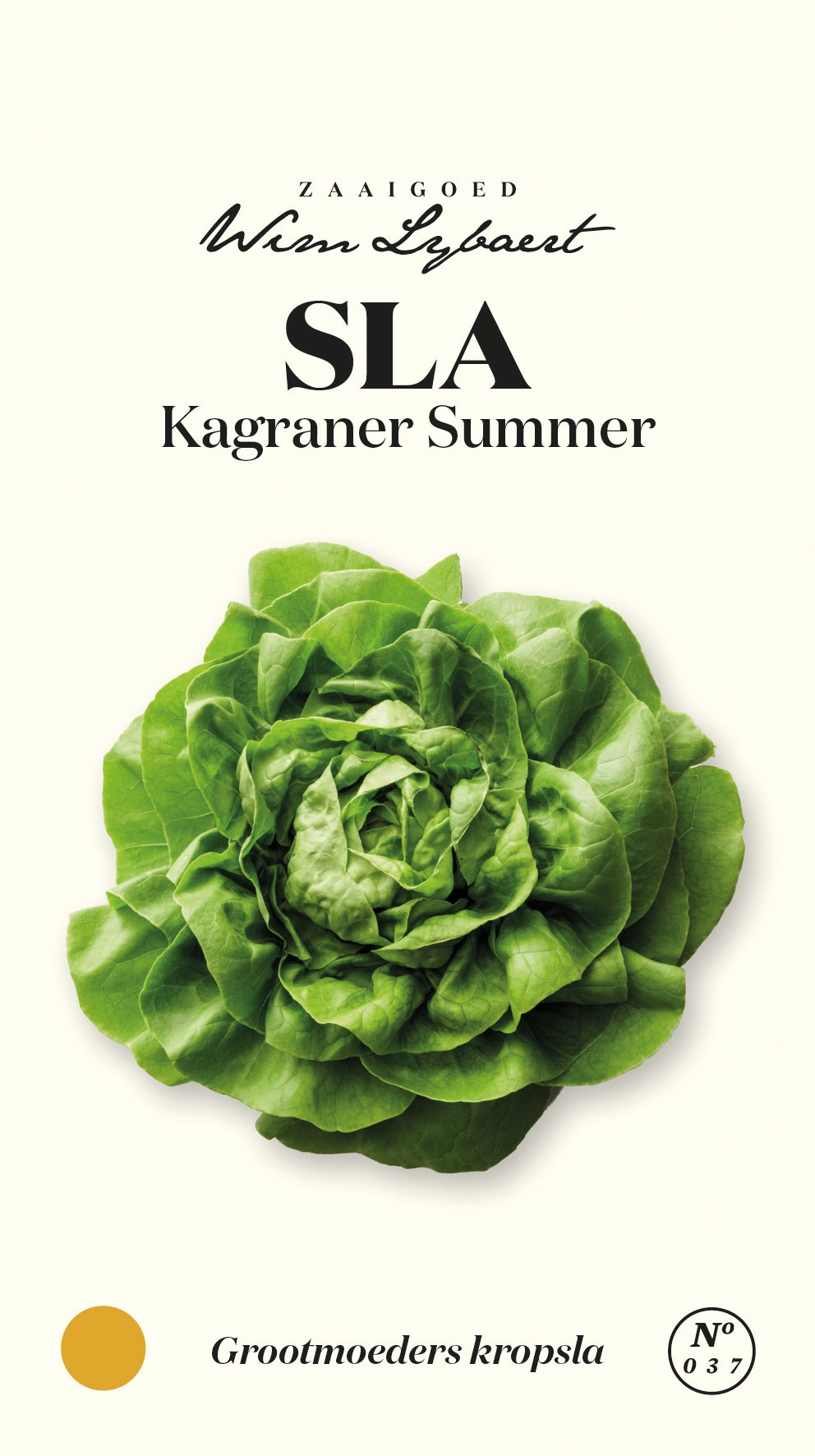 Zadenpakket Wim Lybaert met boek "In de moestuin"