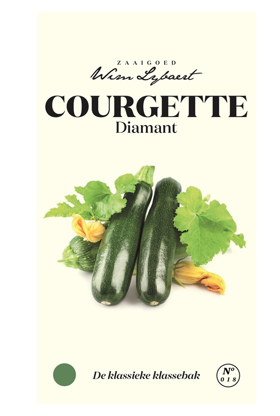 Wim Lybaert zaden Courgette Diamant