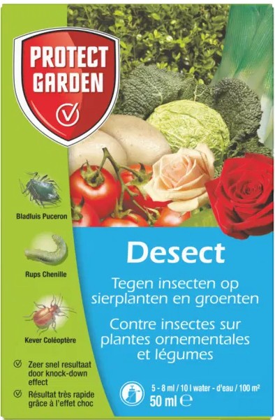 Desect Plus Insecten bestrijden in siertuin en moestuin 50ml (voorheen Decis)