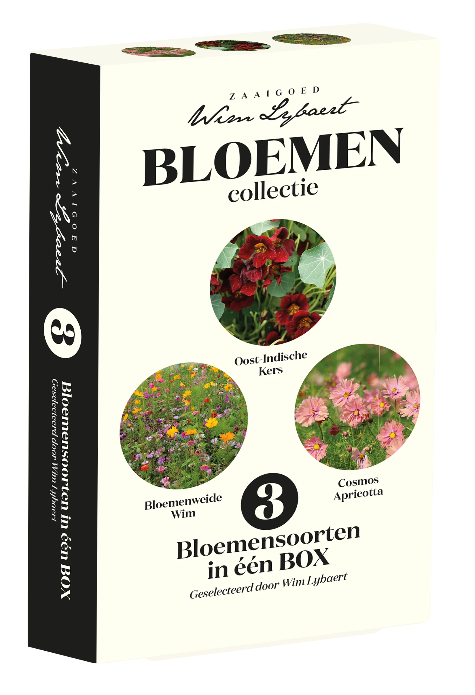 Bloemzaden Wim Lybaert | Collectie bloemen zaaien | 3 soorten in 1 Box