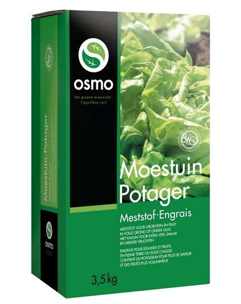 Osmo Moestuin Biologische meststof 3,5Kg