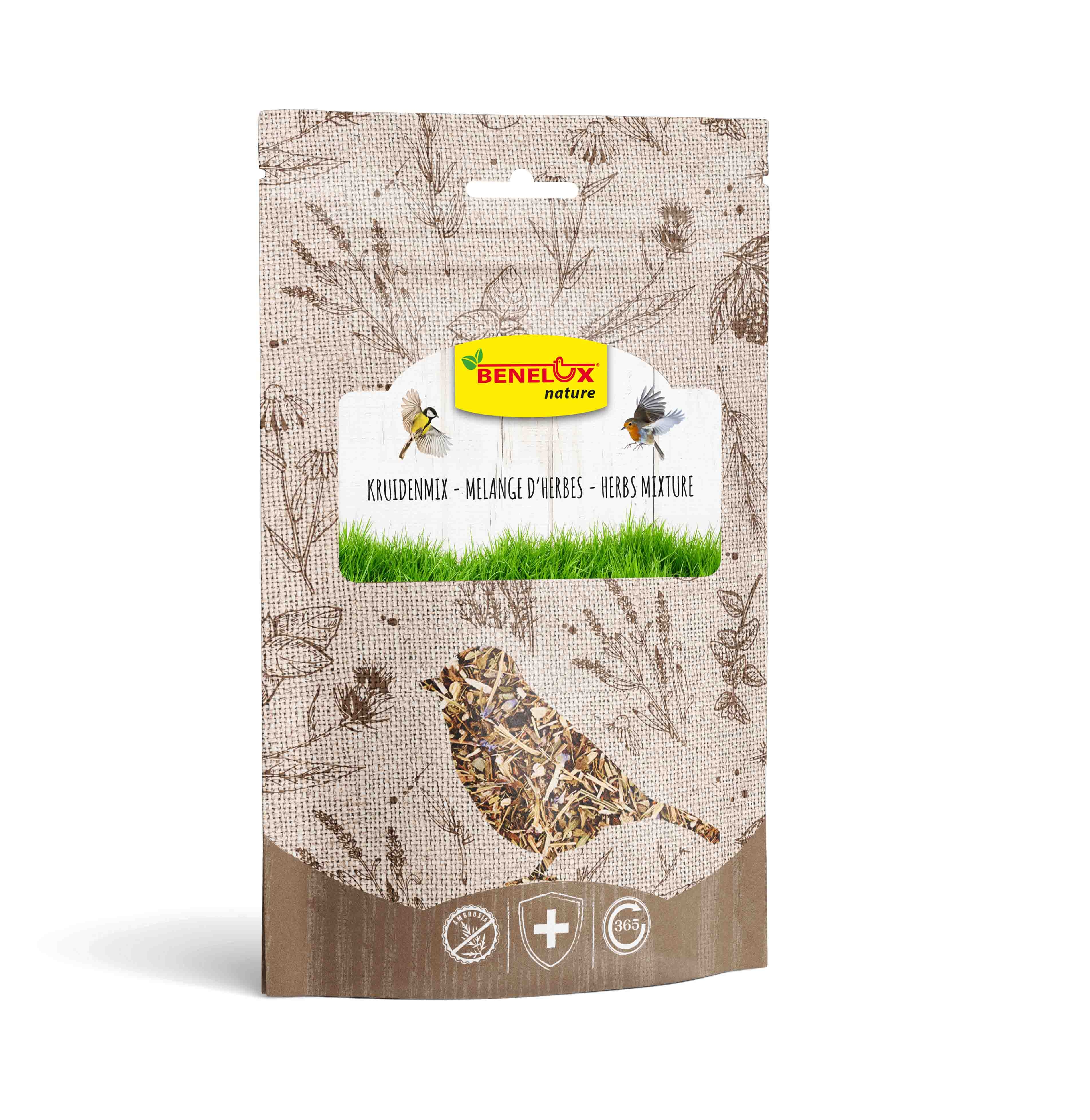 Kruidenmix voor tuinvogels