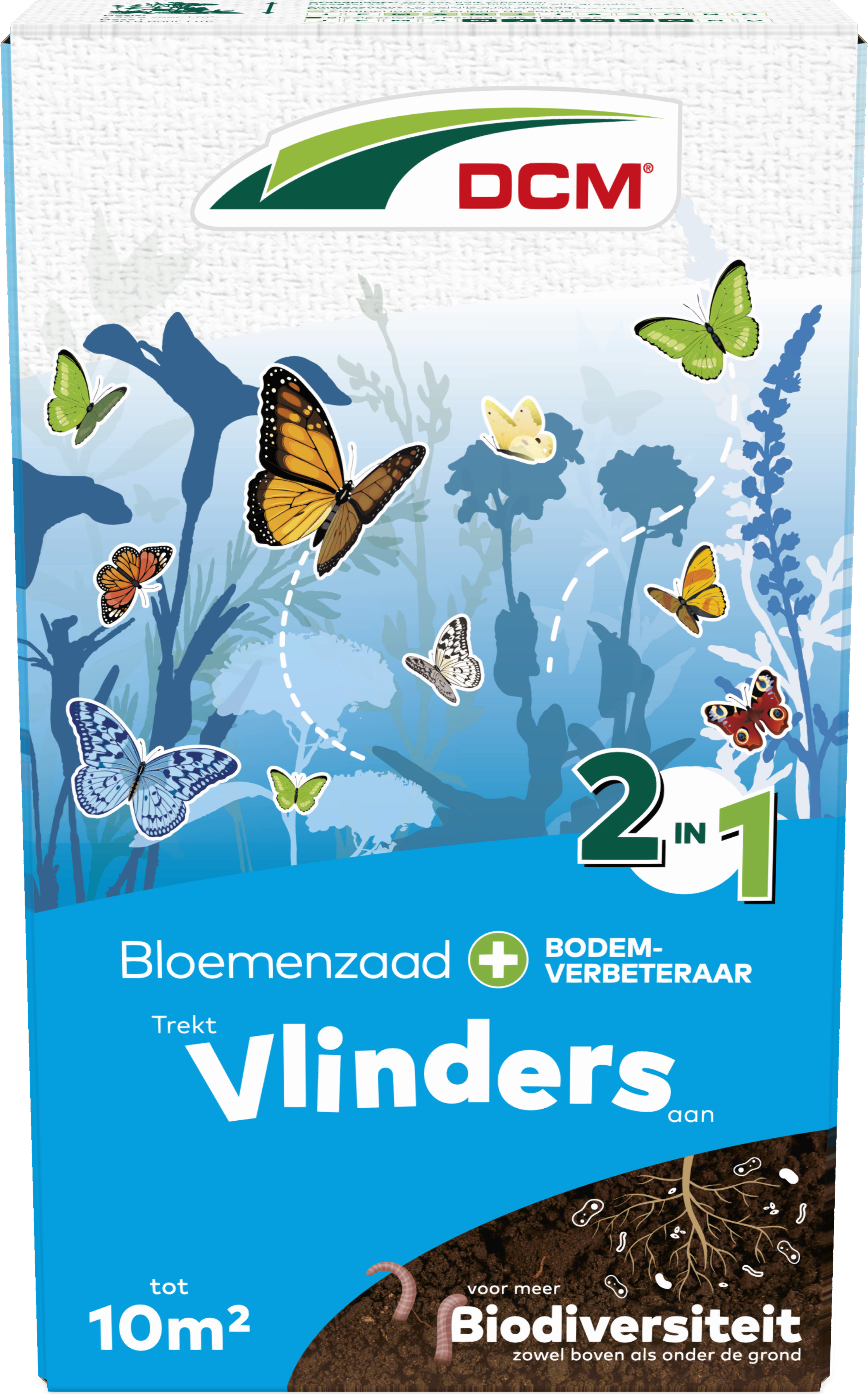 DCM Vlinders in de tuin | Bloemenmengsel vlinders