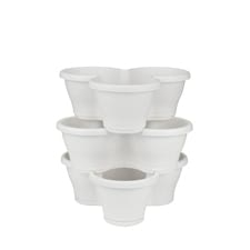 Elho Corsica Verticaal Tuinieren 47cm Wit