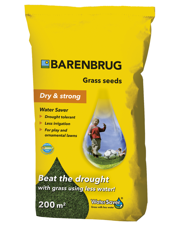 Barenbrug water saver graszaad voor zandgrond en droogte 200m²