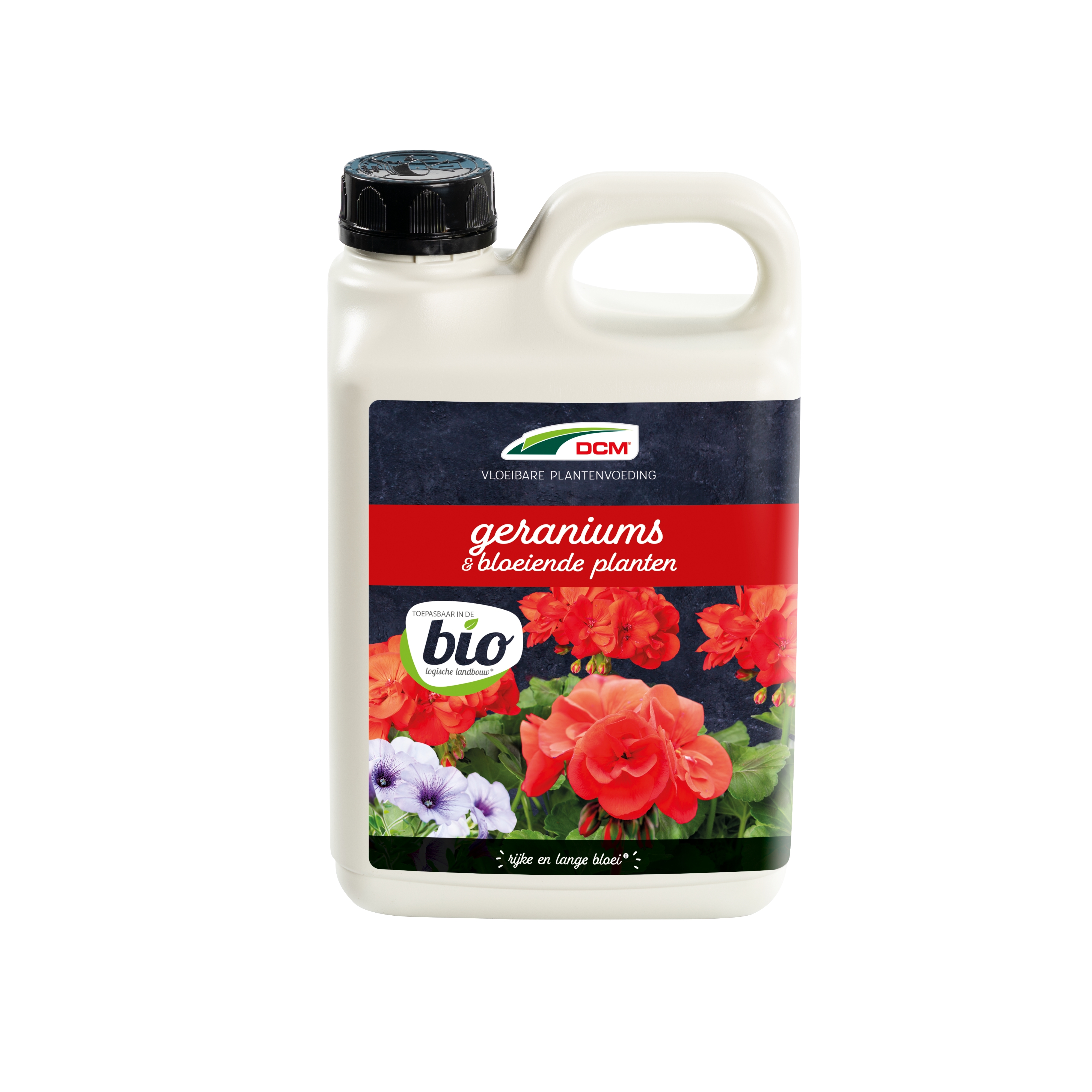 DCM Vloeibare meststof voor Geraniums en Surfinia's 2,5L