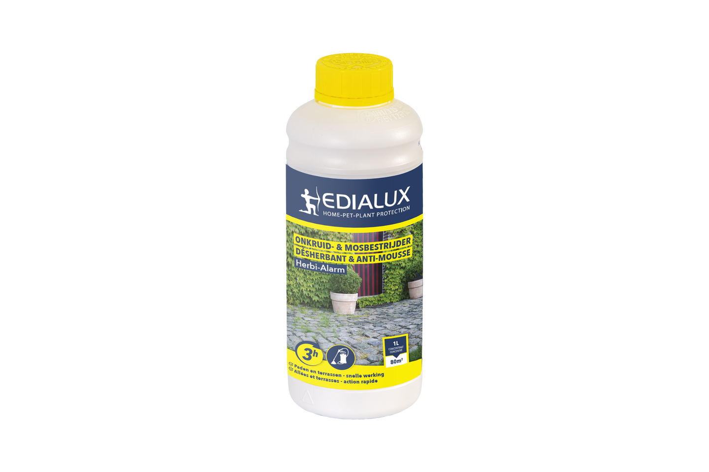 Onkruidbestrijder concentraat 1L siertuin & moestuin