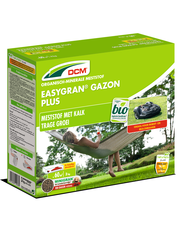 DCM Meststof Easygran® gazon met kalk 60 m²