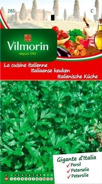 Vilmorin Zaden Italiaanse Keuken Peterselie Gigante d'Italia 
