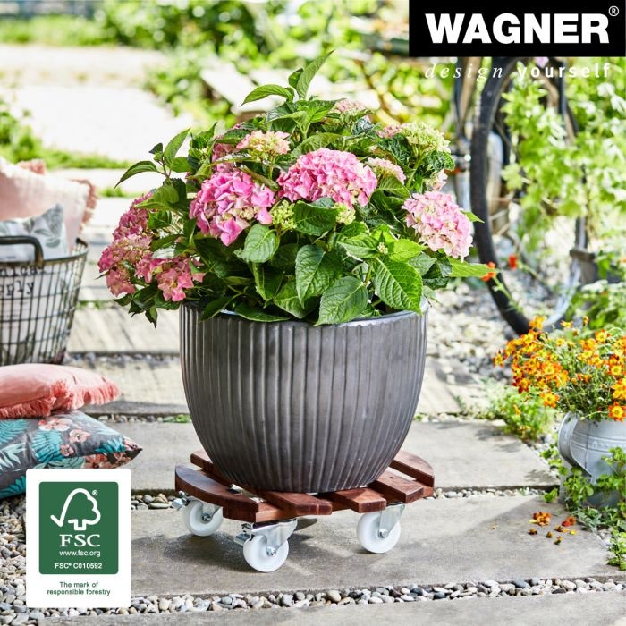 Grote Plantentrolleys Gigant binnen 45cm