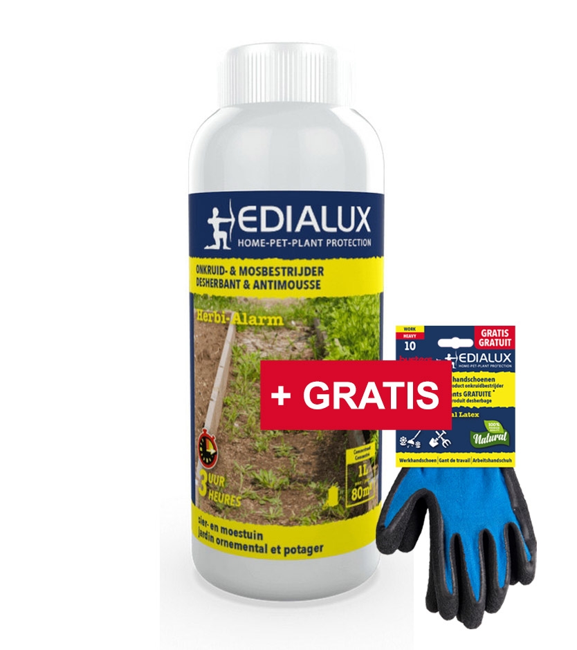 Onkruidbestrijder concentraat 1L Siertuin Moestuin