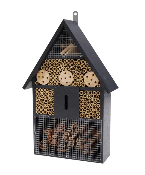 Insectenkast voor solitaire bijen en andere nuttige insecten