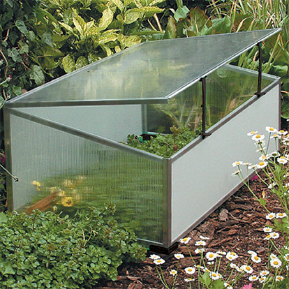 Mini Serre Polycarbonaat en aluminium Diamond 