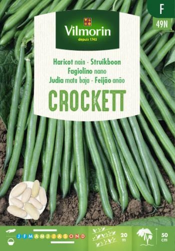 Vilmorin Zaden Struikboon zonder draad Crockett 