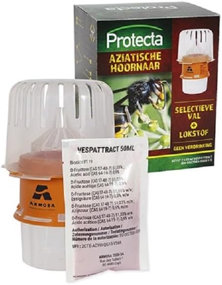 🐝 Aziatische hoornaar vangen | Kit met selectieve val inclusief lokstof