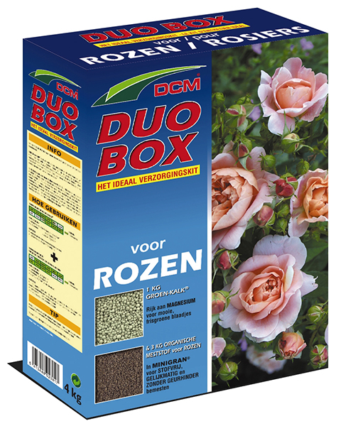 DCM Duobox Rozen meststof en groenkalk 4kg