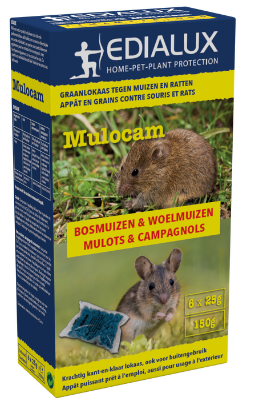 Edialux - Graan Tegen Veldmuizen en woelratten (150 g)