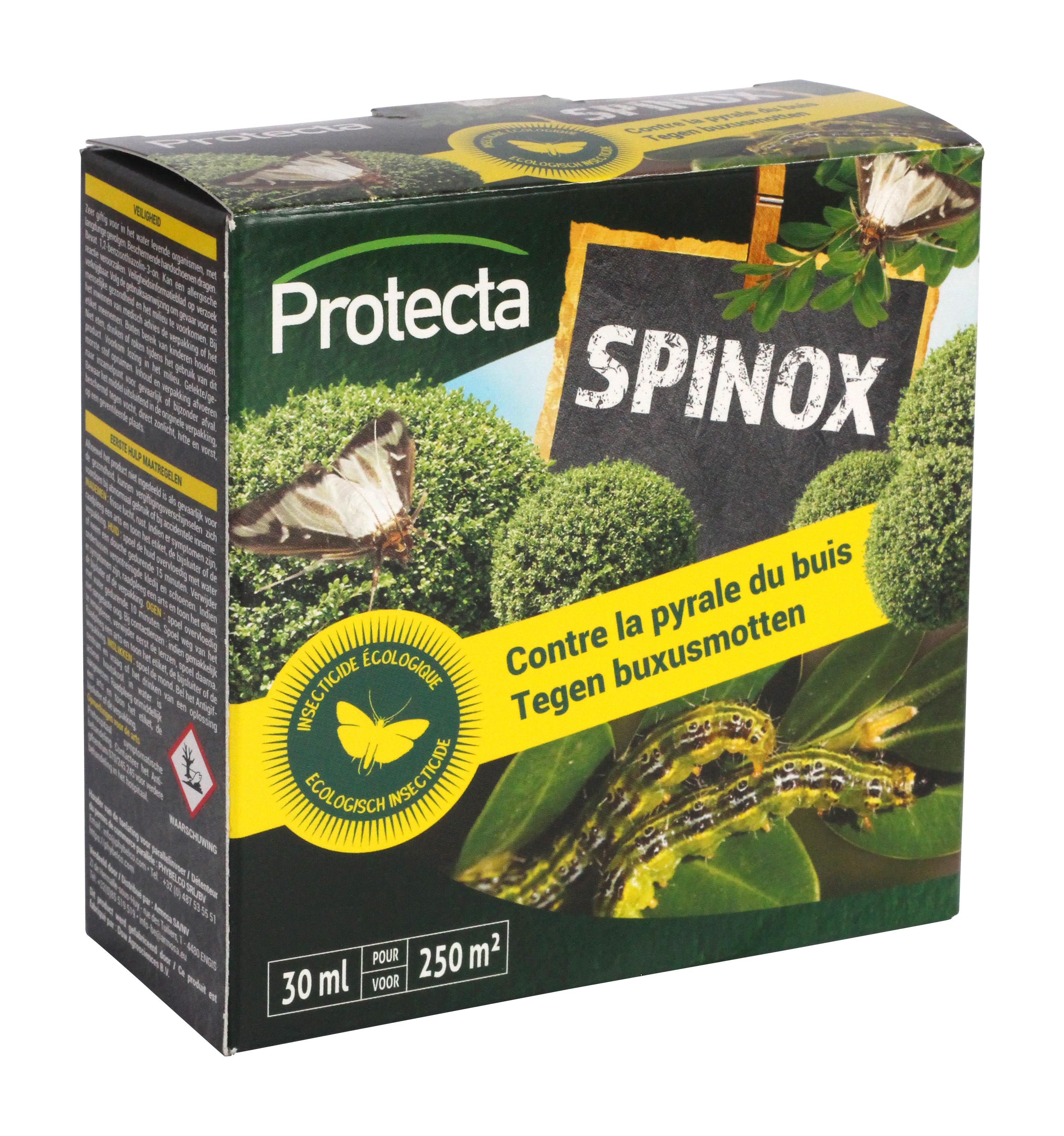 Buxusrupsen bestrijden Spinox