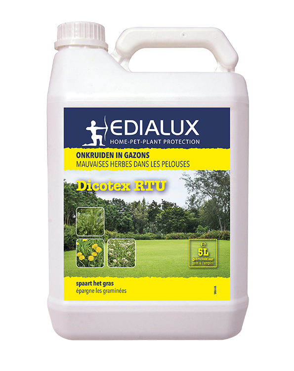 Dicotex RTU tegen onkruiden in gazons 5L 