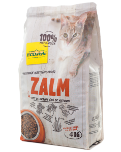 Ecostyle Kattenbrokken VitaalCompleet Zalm 4Kg