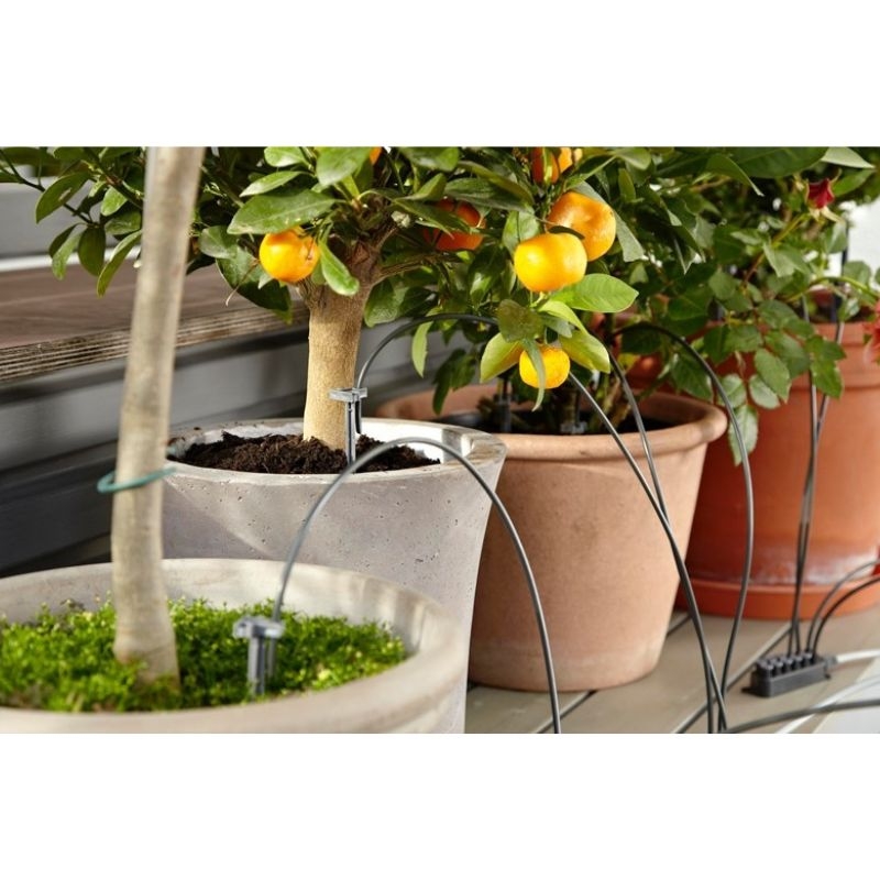 Gardena Micro-Drip System: Automatisch bewateringssysteem voor potplanten, ideaal voor vakanties en dagelijks gebruik
