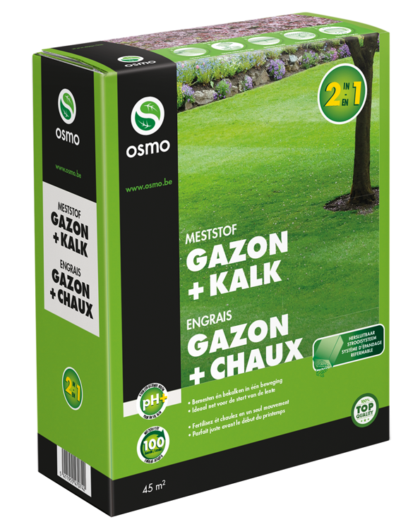 Osmo Gazonmest met kalk 3,5kg