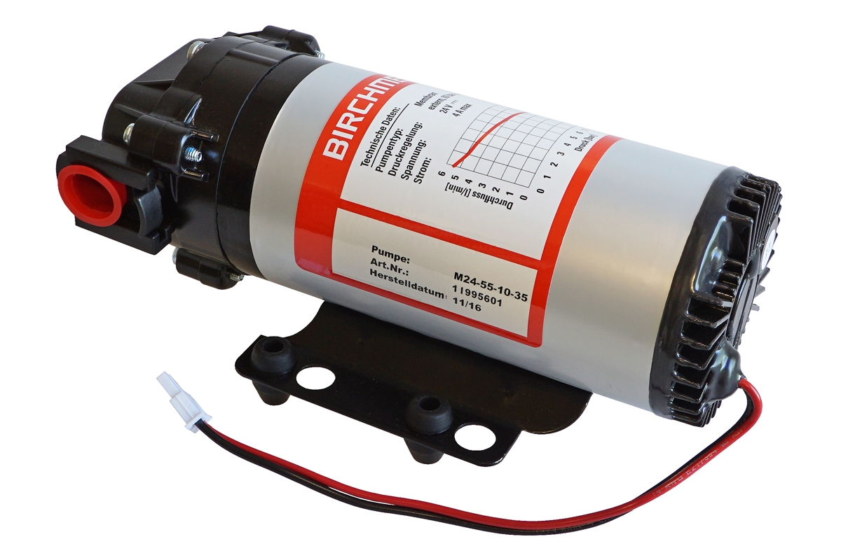 Birchmeier pomp en motor compleet