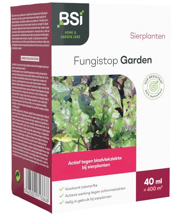 BSI Fungistop Garden (40 ml): Effectieve schimmelbestrijding voor buxus en andere sierplanten. Bestrijdt bladvlekkenziekte en andere schimmelinfecties.