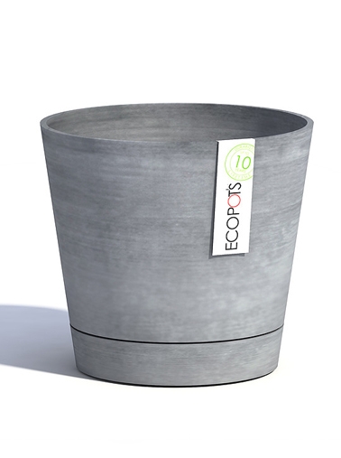 ECOPOTS Venice Bloempot met drainage voor buiten Bluestone 30cm