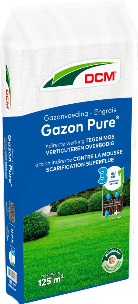 DCM Gazon Pure® voor een sterk, diepgroen gazon | 250 m²