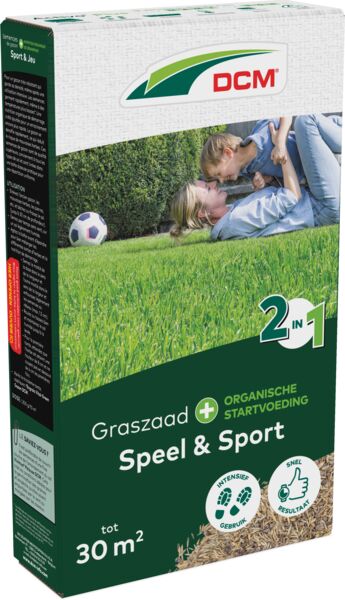 DCM graszaad speel en sport 30m²