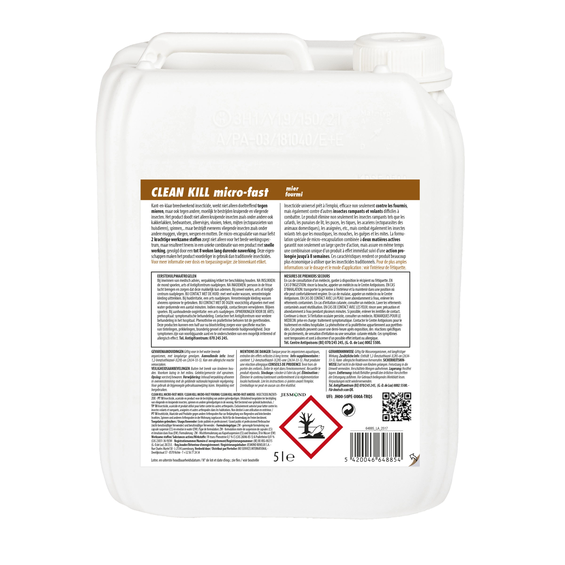 Clean Kill (voorheen Bio Kill) mieren 5L - krachtige mierenbestrijding voor uw tuin 🐜