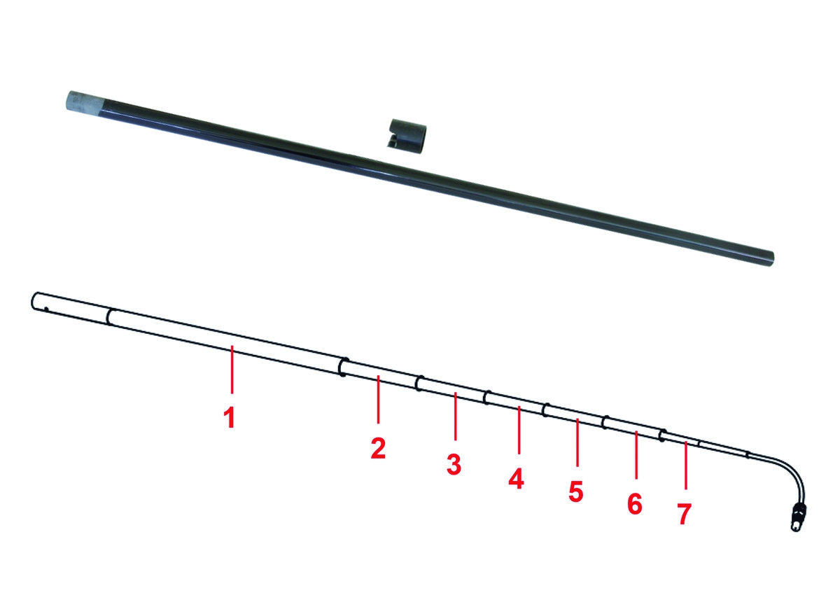 Birchmeier buis gedeelte  4 XL 8