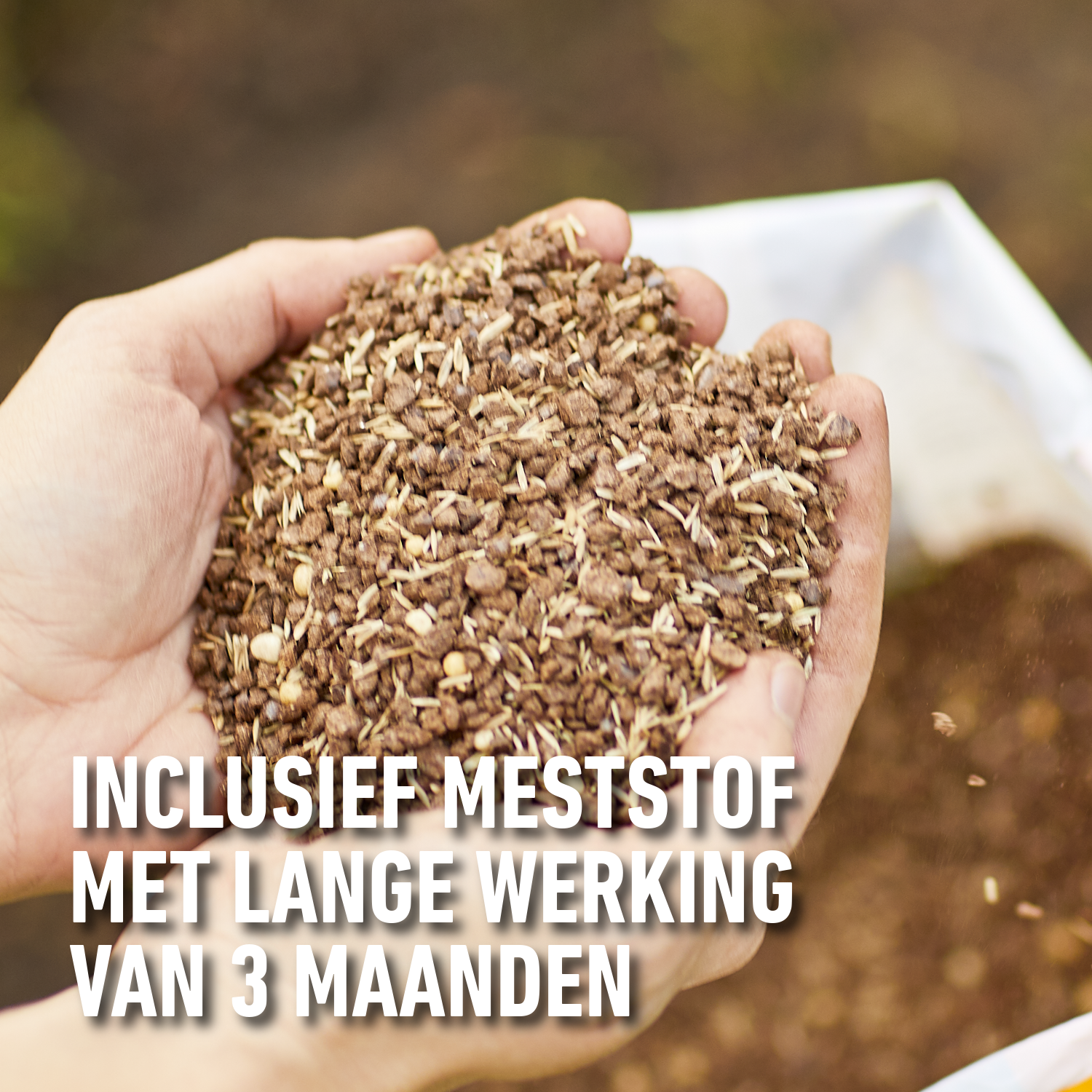 Herstellen van beschadigd gazon | Compo Complete mix 4 in 1 | 4kg