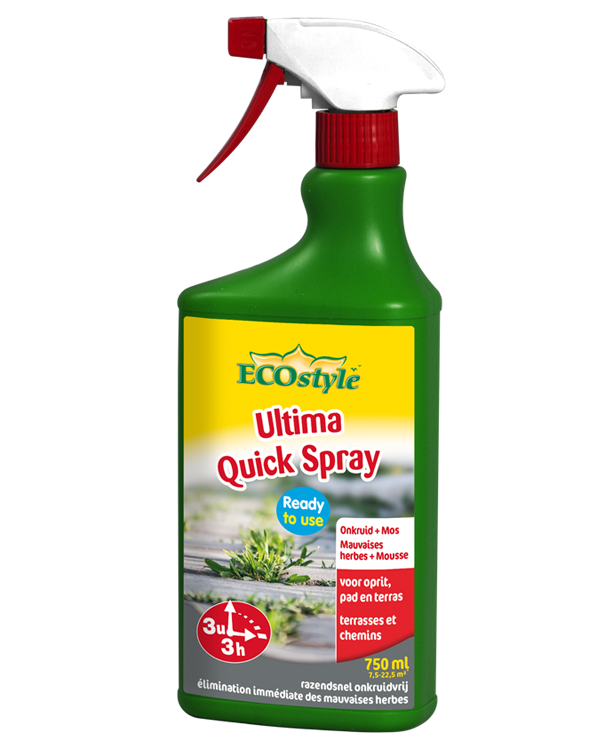 Ecostyle Ultima Quick spray Onkruidverdelger zonder glyfosaat 750ml
