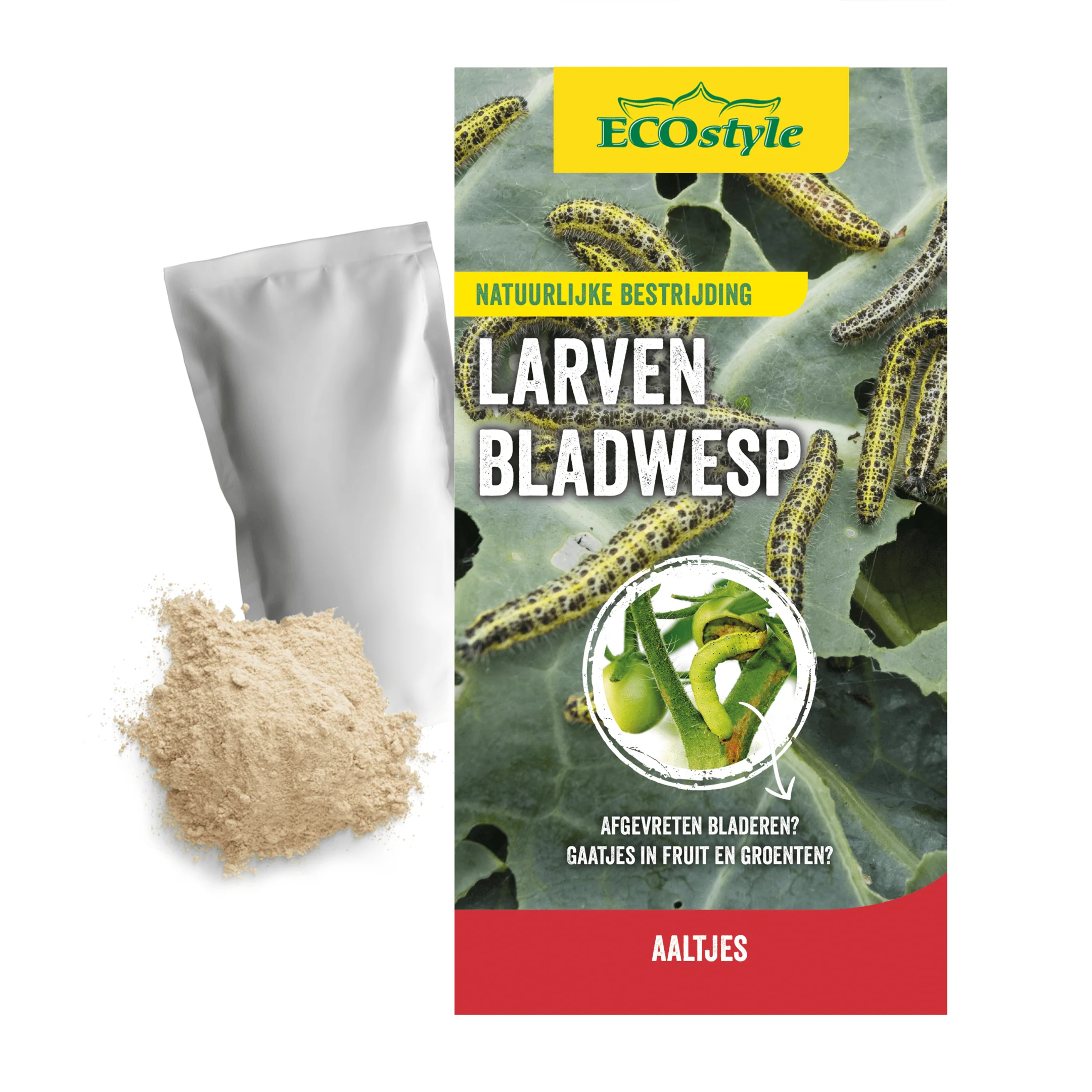 Weg met larven van bladwespen! ECOstyle Aaltjes voor een gezonde tuin 🐛