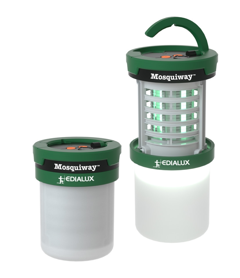 Edialux Mosquiway® Outdoor UV LED insectenlamp voor terras en camping