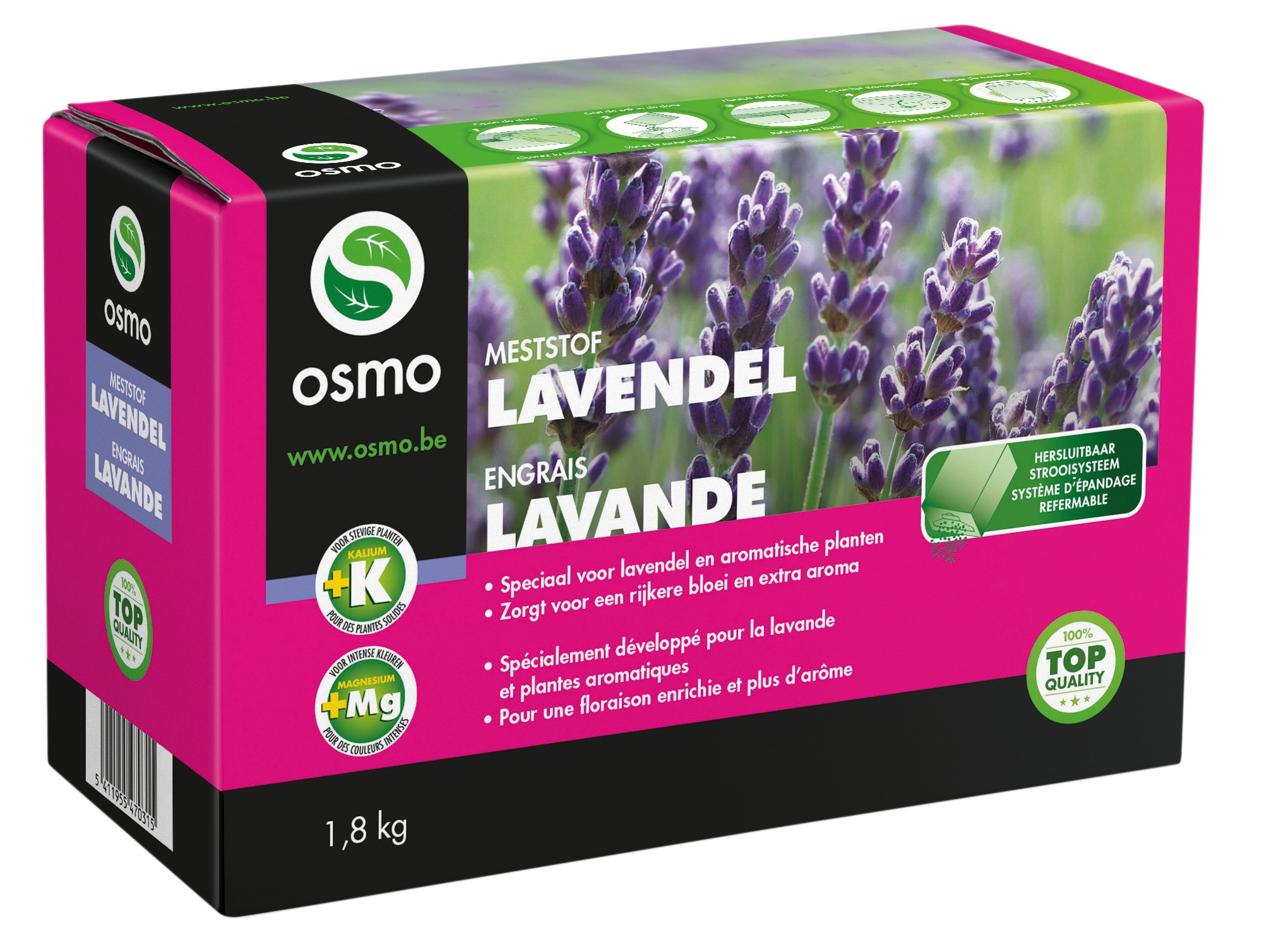 Osmo Lavendel en andere kruiden meststof 1,8 Kg
