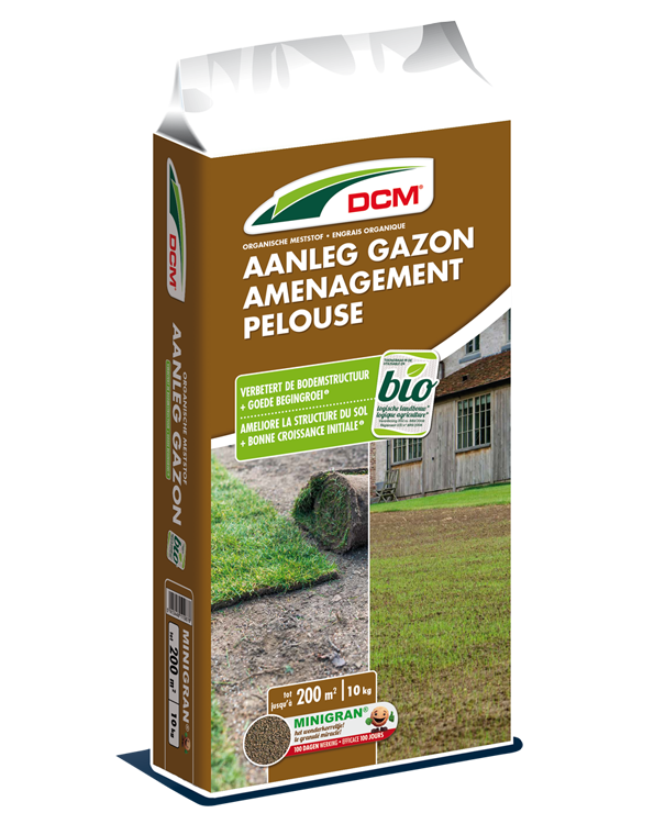 DCM Aanleg Graszoden & Gazons gazonmeststof 200m²