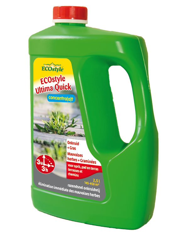 Ecostyle Ultima Quick Onkruid, gras en mos bestrijding 2,5L