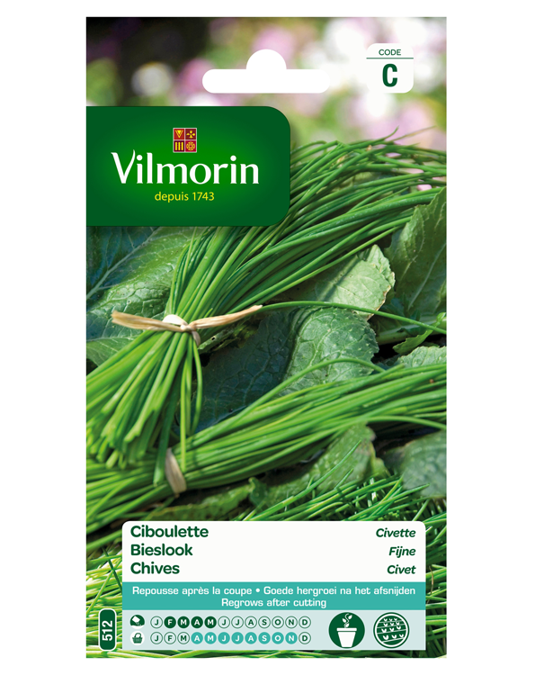 Vilmorin Zaden Bieslook fijne