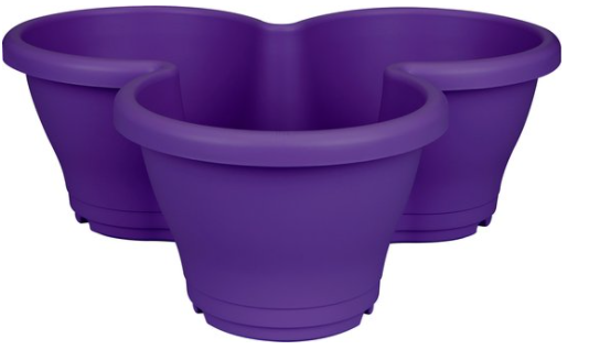 Elho Corsica Verticaal Tuinieren 47cm Grape Purple