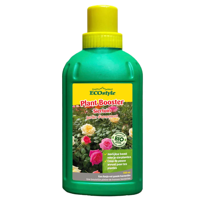 Ecostyle Plant Booster siertuin | Flesje vol goede bacteriën | 500ml