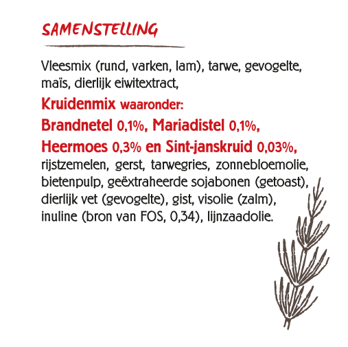 Ecostyle Hondenvoeding VitaalSpeciaal Huid en Vacht 12Kg