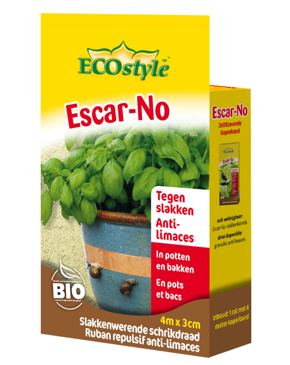 Ecostyle Escar-No Anti slakkenband uit koper 4m
