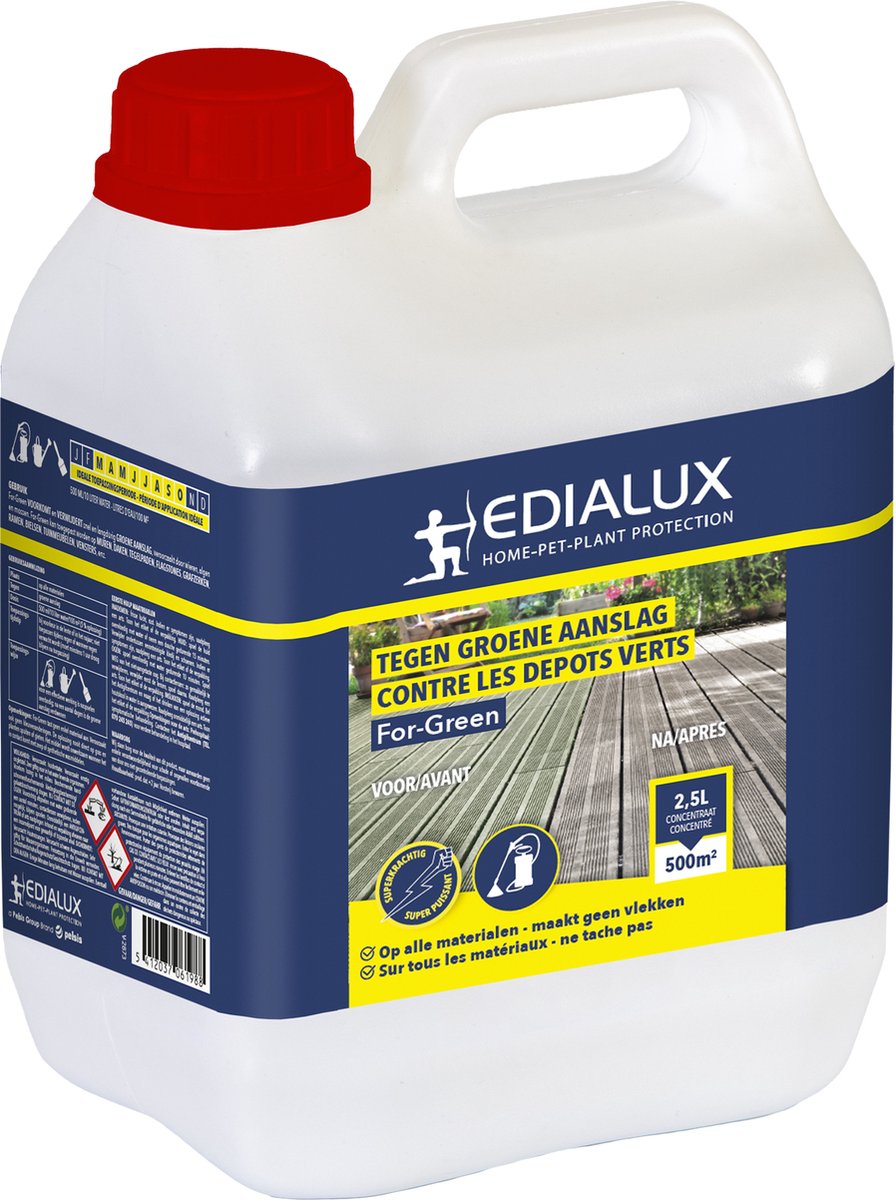 Edialux For Green Groene aanslag verwijderen 2,5L