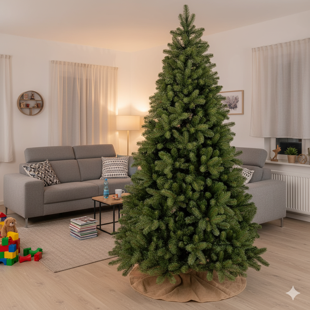 Smalle kunstkerstboom 'Poly Bayberry' - 183cm